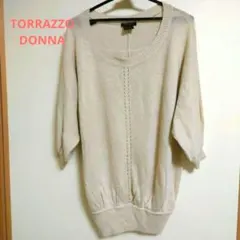 【美品】トラッツォドンナTORRAZZO DONNAチュニックセーター