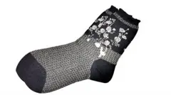 ★　新品　アンティパスト　フラワー オン バスケットソックス　★　23〜25cmのサムネイル
