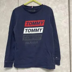 Tommy Hilfiger ネイビー Tシャツ　ロンT