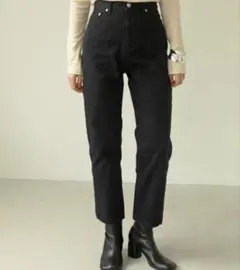 TODAYFUL EMMA’sデニム 黒 24インチのサムネイル