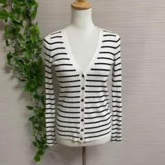 k 3068「美品」　H&M BASICS カジュアルカーディガン　オシャレ