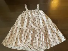 ユニクロ　ポール&ジョー　猫柄ワンピース120