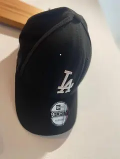 New Era 9FORTY LAキャップ ブラック