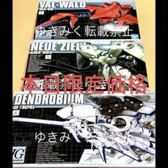 HGメカニクス デンドロビウム ノイエ・ジール ヴァル・ヴァロ 3点