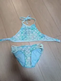 子供　セパレート水着 120サイズ 青系