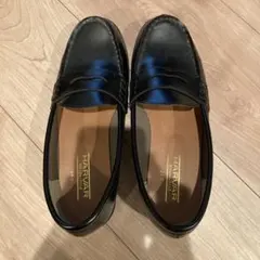 HARVAR ローファー 24.0 黒