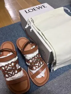 HERMES エルメス オアジス サンダル ブラウン 23.5～24cm 37 - メルカリ