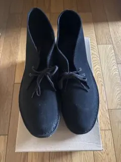 Clarks クラークス　ブラック　デザートブーツ 27cm