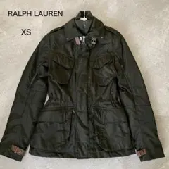 美品★ラルフローレン　ミリタリージャケット　メンズ　カーキ　XS