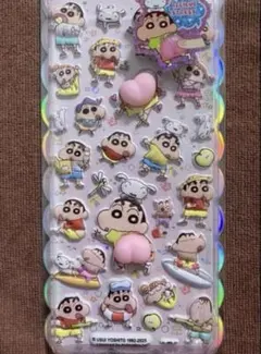 「再入荷新作」クレヨンしんちゃん　立体 おしりシール セット　ライセンス有