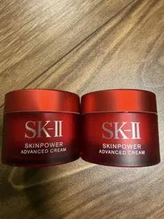 ２０２4年製SK-IIスキンパワーアドバンストクリーム１５g×2