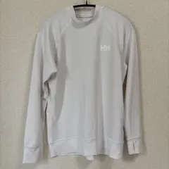 Helly Hansen ホワイト長袖ラッシュガード