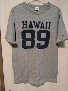 Champion HAWAII 89 Tシャツ グレー Mサイズ　キッズのサムネイル