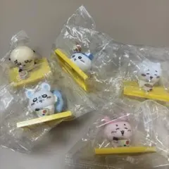 ちいかわ松屋コラボ　フィギュア5個セット ハンドタオル3枚　⭐︎おまけ付き⭐︎
