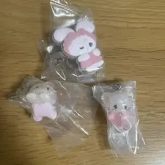 mikko スフレ ムース キャミー めじるしチャーム フロッキーヘアクリップ