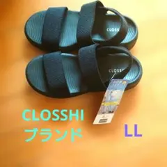 CLOSSHI スポーツサンダル ブラック LLサイズのサムネイル