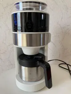 シロカ　コーン式全自動コーヒーメーカー（SC-C124）