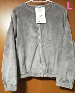 新品タグ付き☆しまむらハレイロ晴れ色☆裏起毛ジャケット☆レディースL