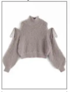 GRL ニットトップス アイボリー kz312