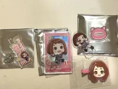 ヒロアカ　andGALLERY 　特典　麗日お茶子　まねき猫　ネームキーホルダー