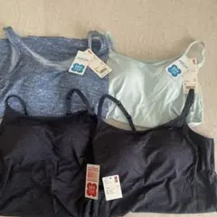 ユニクロ ブラトップ 4点セット AIRism HEATTECH S新品
