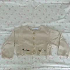 ファミリア  カーディガン  ボレロ 80