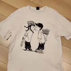 HUF イラストプリント Tシャツ L