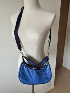 未使用級レスポートサック青色ショルダーバッグ