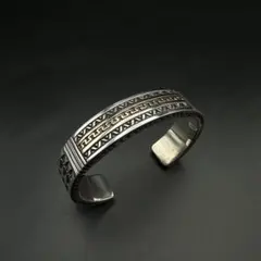 Navajo Jennifer Curtis K14 ヘビーゲージ 3面バングル