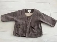 tete a tete ワッフル カーディガン ブラウン