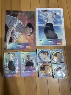 呪術廻戦　セガラッキーくじ　夏油傑　缶バッジ　クリアファイル　アクリルスタンド