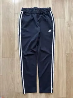 adidas トラックパンツ ネイビー Lサイズ 3ライン