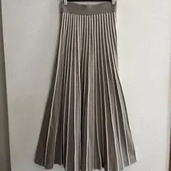 one after another NICE CLAUP ニットスカート ロング