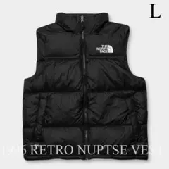 L　1996 RETRO NUPTSE ダウンベスト ノースフェイス　黒　新品