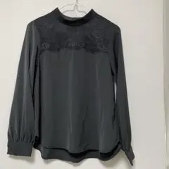 GU レース コンビネーション ブラウス S