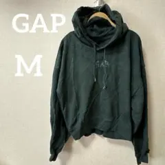⭐️早い者勝ち⭐️GAP 【M】 ダークグリーン フード付きパーカー カジュアル