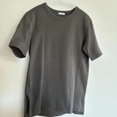ユナイテッドアローズ⭐︎1_OF MINE美品カーキ半袖Tシャツ サイドスリット