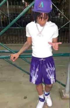skeleton half pants swag archive vlone - メルカリ