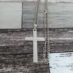 シルバー クロス ネックレス