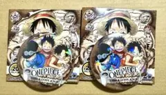 ONE PIECE コレクション缶バッジ　第2弾　レア　ルフィ　エース　サボ