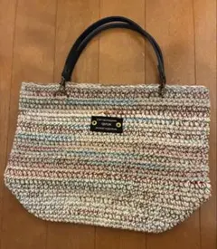 【新品未使用】ハンドメイド サマーヤン トートバッグ