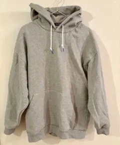 【NAUTICA】グレー フード付きパーカー　L