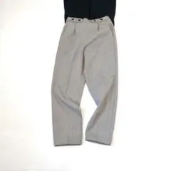 DRESKIP/ドレスキップ◇あったか起毛タブ付テーパードパンツ『M』ブラウン系のサムネイル