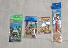 加トちゃん　地域限定キーホルダー、ストラップ　4個セット