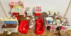 【貴重】リカちゃん 昭和 レトロ 家具セット まとめ売り 希少