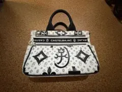 B*会様 CASTELBAJAC PARIS ハンドバッグ ホワイト - メルカリ