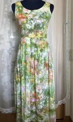 綿ローンオーダーメイド　ワンピースボレロ付き