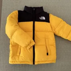 THE NORTH FACE ヌプシダウン130 イエローブラッククリーニング済