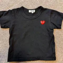 PLAY COMME des GARÇONS Tシャツ 2サイズ ブラック