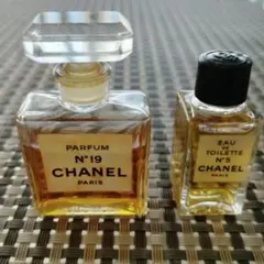 CHANEL N°19 パルファム & N°5 オードトワレ セット　7ml